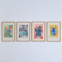 Pauline Guerrier - Dessins aquarellés